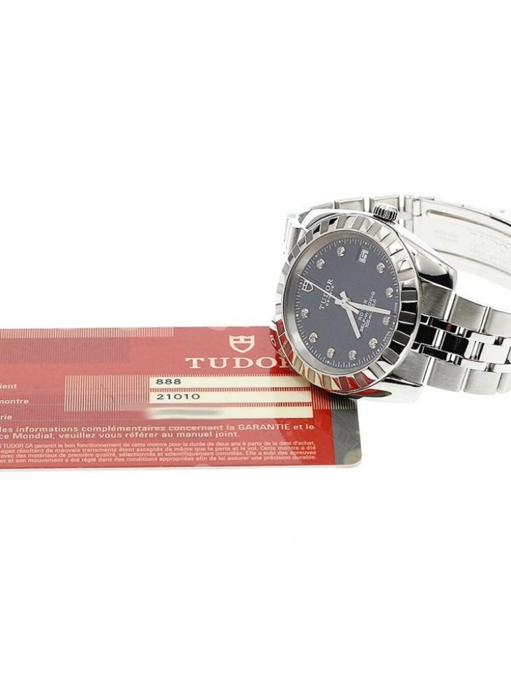TUDOR Classic 21010 Date Navy Dial Automatic Men's Watch_948029 - Picture 6 of 7